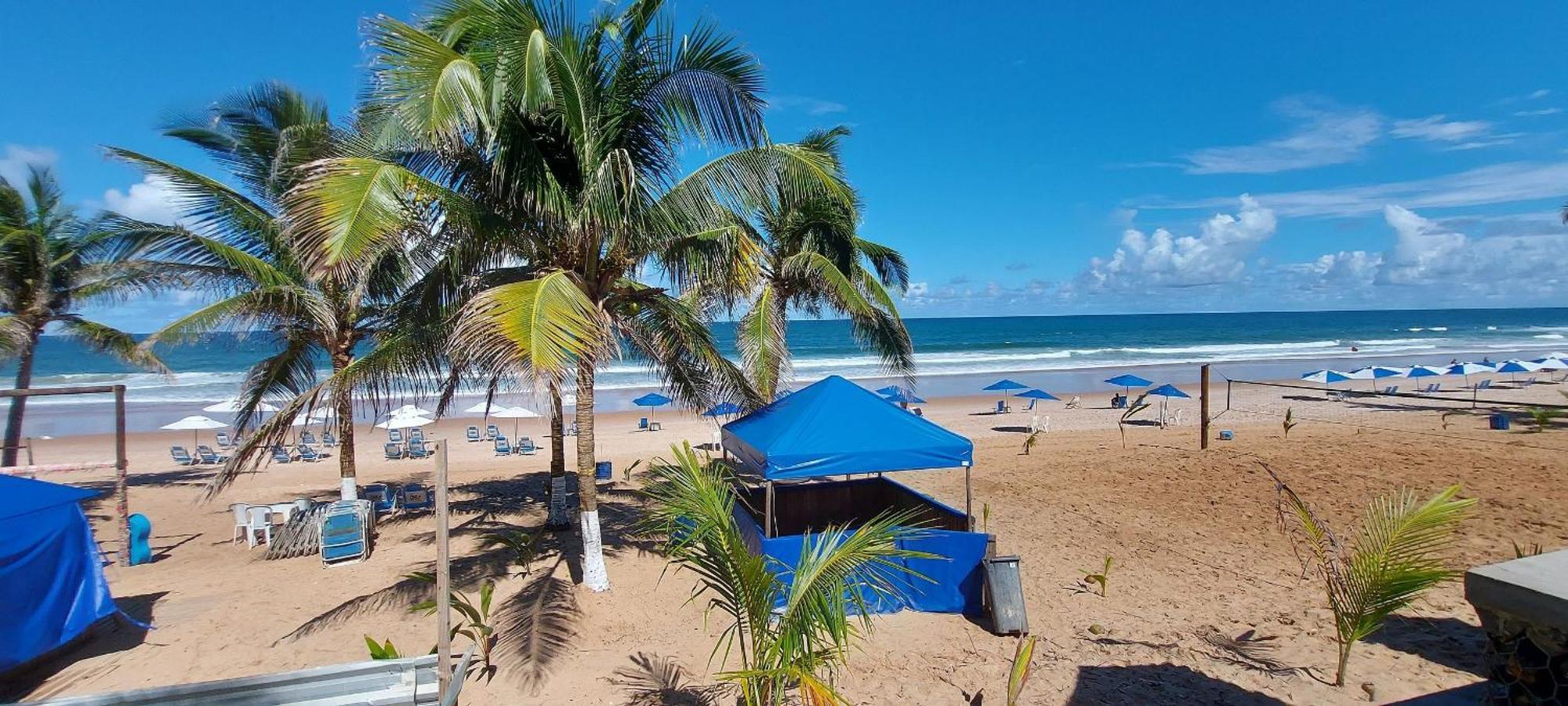 COPFL0102 - Pé na Areia! Kitnet para 5 pessoas em Praia do Flamengo por Beehost Salvador Esterno foto